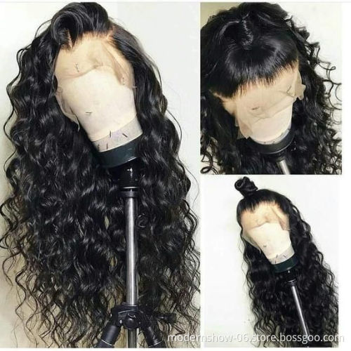 HD Full Lace Human Hair Wigs For Black Women,Wholesale Brazilian Virgin Hair HD Lace Front Wig With Baby Hair